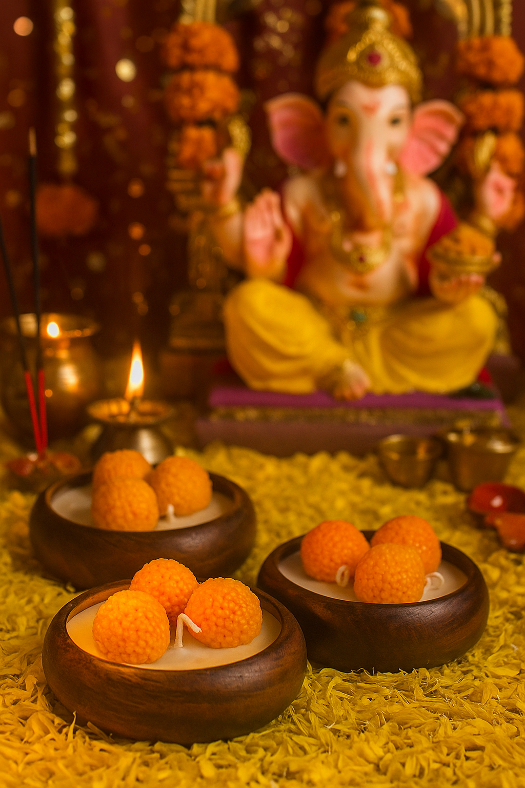 Laddu Candle